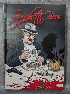 Spaghetti Bros. Vol. 1 Hardcover Graphic Novel by Carlos Trillo & Mandrafina IDW